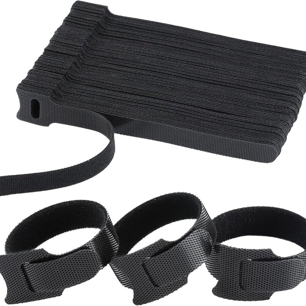 120PCS 6 Inch Reusable Cable Ties Wire Ties Cord Organizer Cable Organizer Adjus